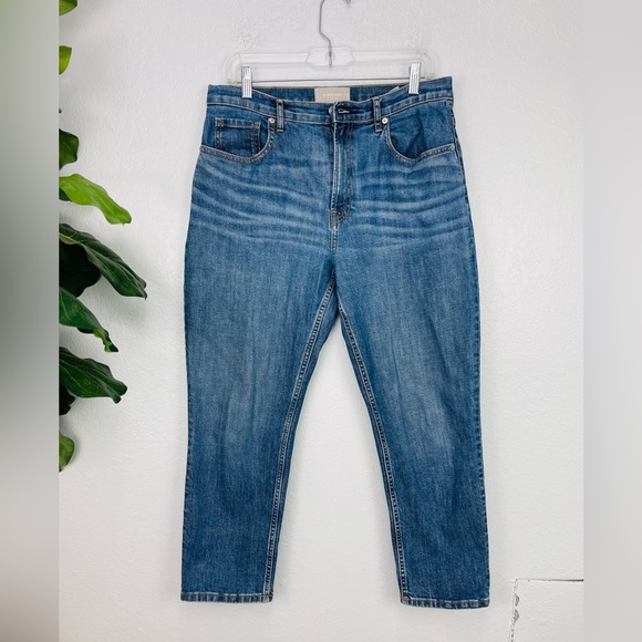 EVERLANE The Cheeky Jean Medium Wash High Waist Denim Jeans 30 - Picture 2 of 6